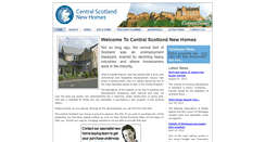 Desktop Screenshot of centralscotlandnewhomes.co.uk
